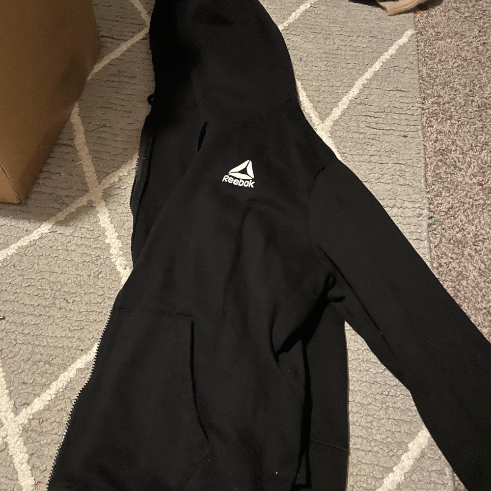 Reebok zip up sweatshirt